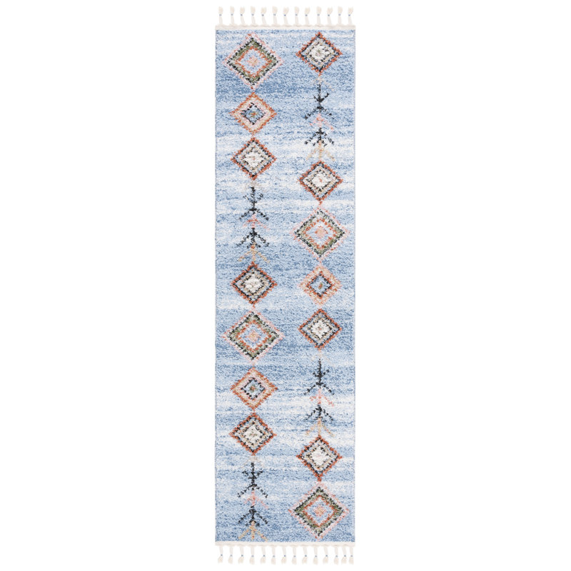 Kaysa Performance Geometric Rug, Runner 2'2" x 8'