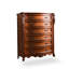 Armoire d'appoint en bois manufacturé brun massif