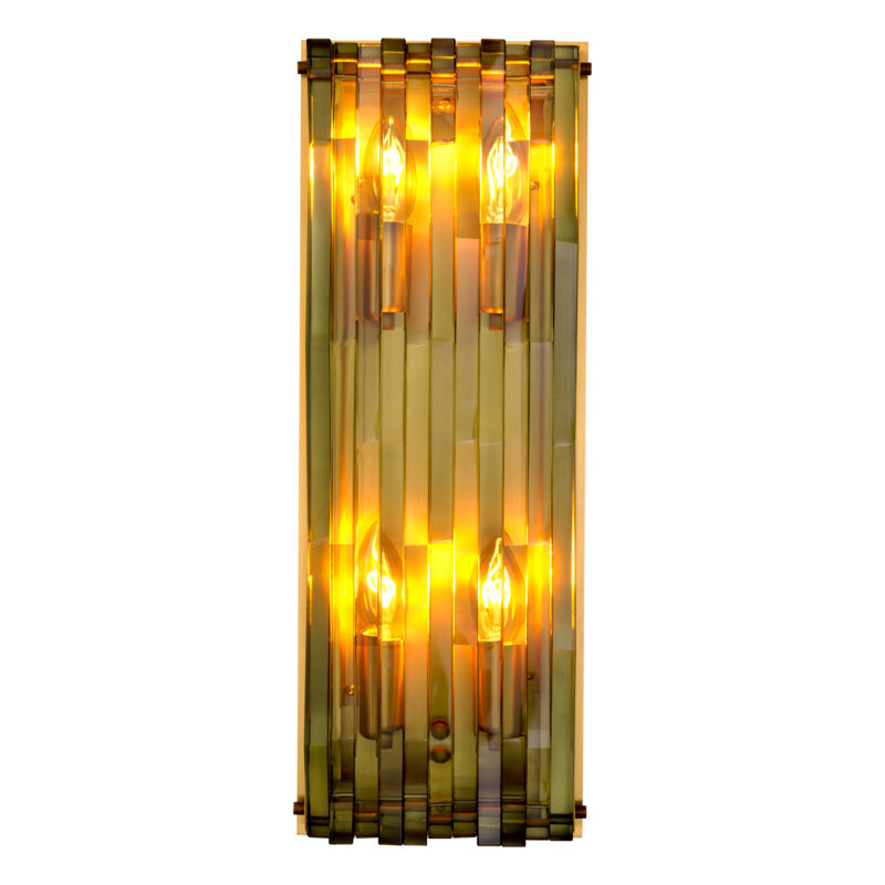 Nuvola 4 - Light Flush Mounted Sconce, Green