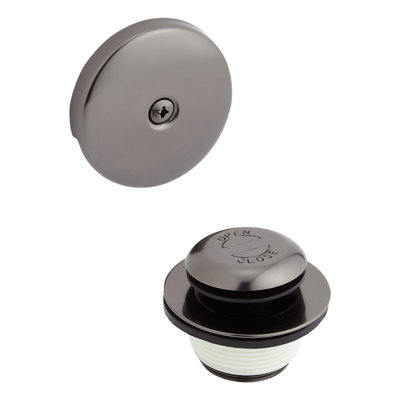Alcove Tub Pop-Up Drain & Overflow Cover