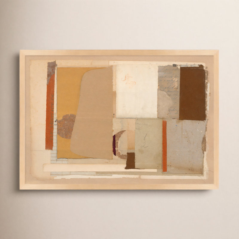«Heritage» par Driftway Studio - peinture encadrée, Cadre érable, H 35 po x l 50 po x P 1,25 po