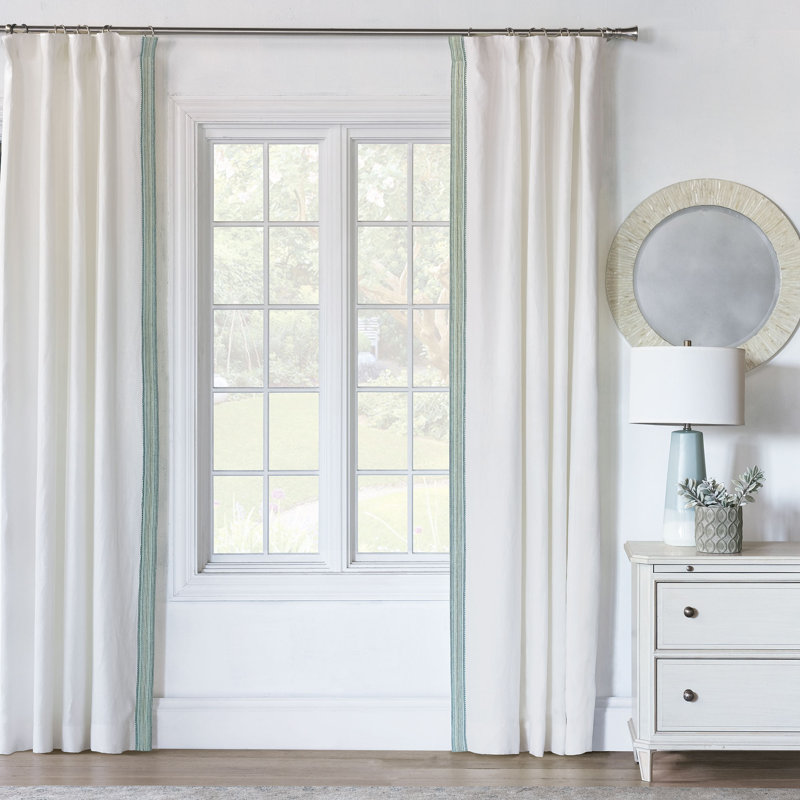 Aoki Room Darkening Curtain, 96" W x 84" L, Left