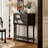 Retro Elegant Art Solid Wood Console Table