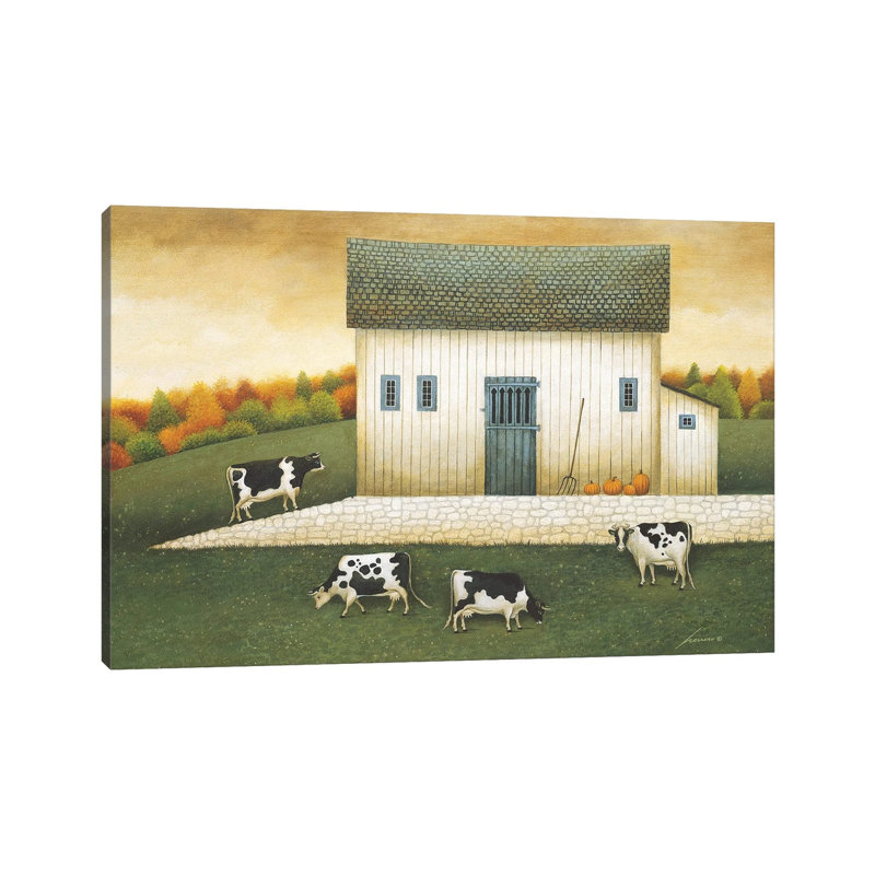 Grazing by Lowell Herrero - Wrapped Canvas Painting, 66.04 cm H x 45.72 cm W x 3.175 cm D