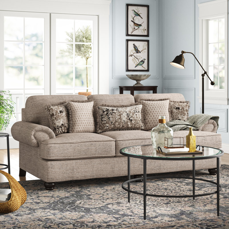 Valatie 96" Recessed Arm Sofa with Reversible Cushions