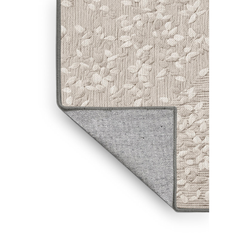 Machine Washable Gray Area Rug