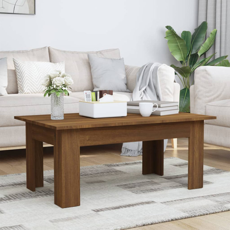 Abrahm Coffee Table, Grey, 42cm x H 60cm W x 100cm D