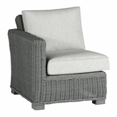 Rustic Woven Sectional Left