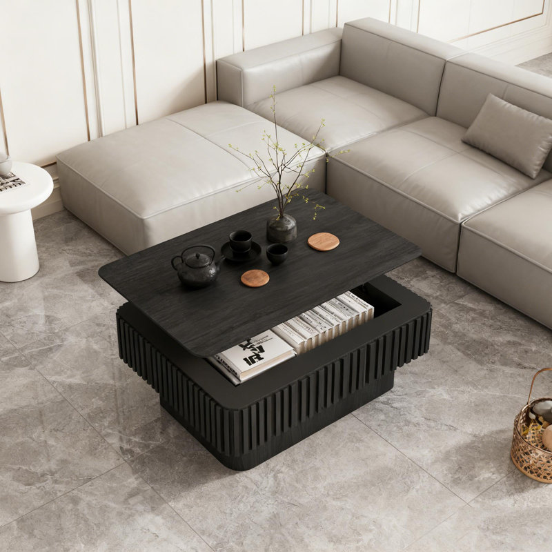 Table basse, Noir