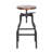 Swivel Adjustable Height Counter Stool with Metal Frame-39822039-39822040