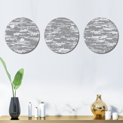 Abstract Wall Decor on Metal
