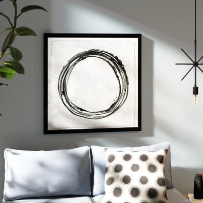 Gray Infinity by Marmont Hill - Single Picture Frame Print