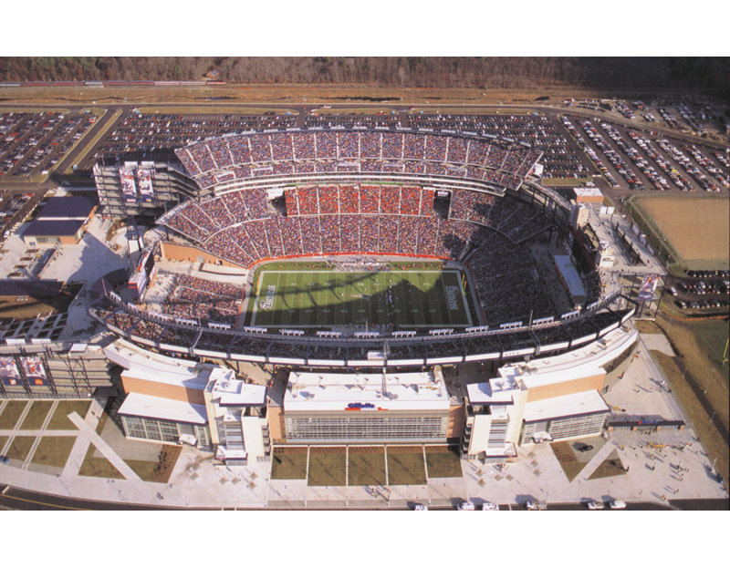 Gillette Stadium, 15" H x 24" W