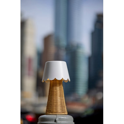 Lampe de table sans fil à DEL Tory - blanc