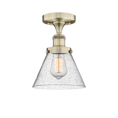 Magreb Glass Semi Flush Mount