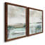 Summer Teal I - ensemble de 2 peintures sur toile encadrées-922111555-922111567