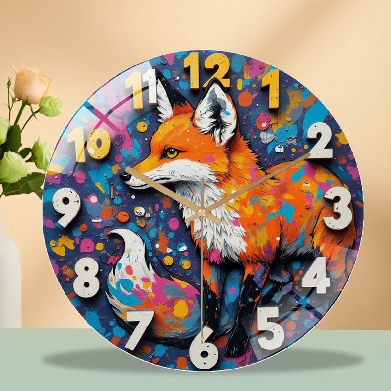 Horloge murale 12 po