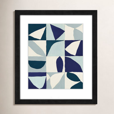 Hestia "Yellow Mayan I Blue Version" Print