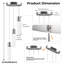 Kitchen Island Pendant Lights with Crystal Bubble-144952308