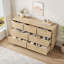 Commode et meuble télé 7 tiroirs Natural-1562234611