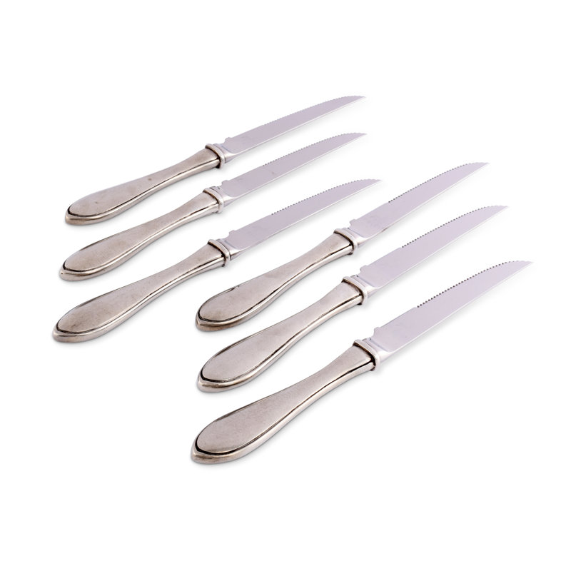 Medici Living 6 - Piece Stainless Steel Steak Knife Set