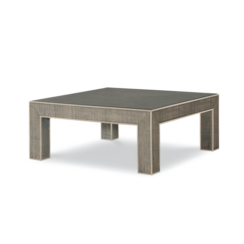 Caribe Coffee Table, French Gray, Peninsula