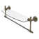Retro Wave Bracket Shelf with Towel Bar