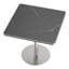 Table carrée bistro moderne tulipe 31,5 pouces avec plateau en faux marbre, facile à assembler, structure en métal robuste-1122775212-1122775209