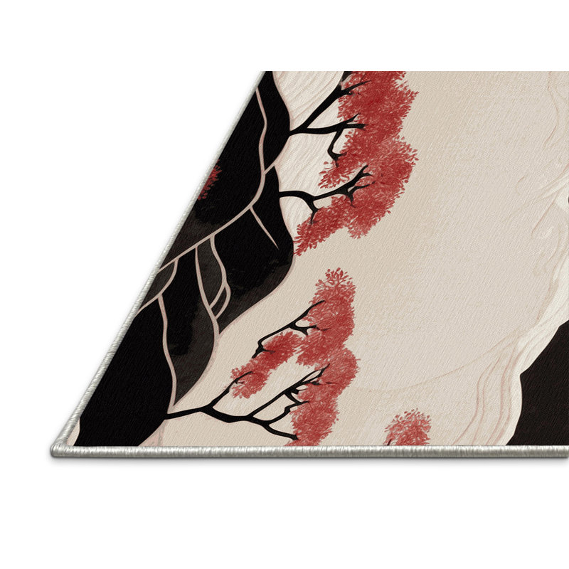 Sakura Reflections Rug, Rectangle 8' x 12'