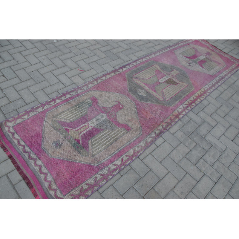 Authentique tapis turc Herki de style rétro pour la décoration intérieure et la cuisine