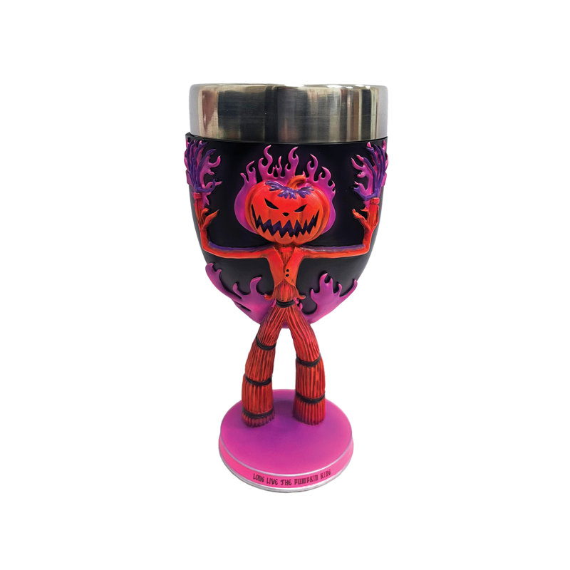 Disney Showcase Pumpkin King Goblet GOBLET 7.09in