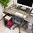 Mind Reader Under Desk Rolling Cart, 2-Tier Utility Organizer, No Assembly Required,23.5"H, Black