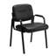 Chaise de salle de conférence empilable en cuir 22,24 po