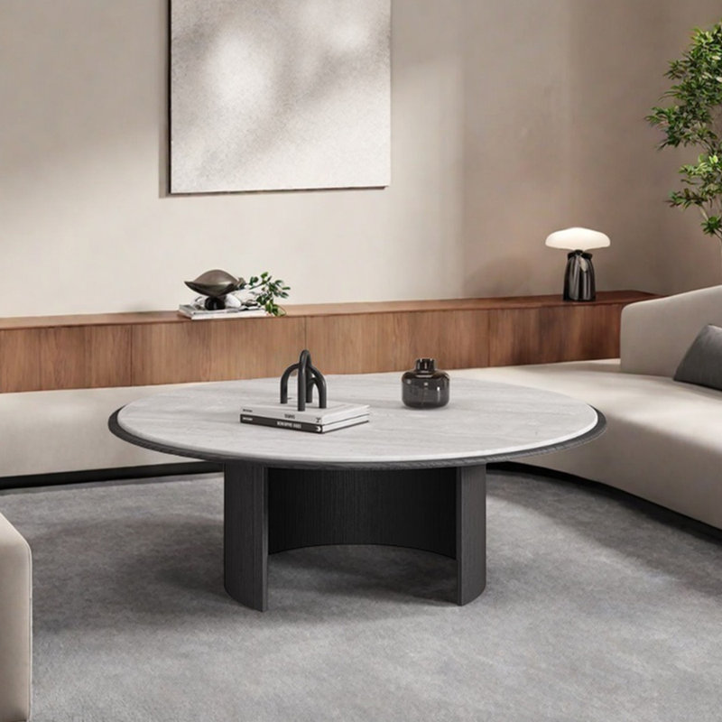 Table basse moderne et simple, H 14,96 po x L 31,49 po x l 31,49 po