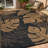 Outdoor Rug Waterproof Reversible Plastic Straw Rug Foldable Lightweight Patio Rugs, UV Resistant Camping Mat, Modern Outdoor Carpet for Garden Deck-1304690350-1304690348