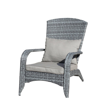 Chaise de patio rembourrée