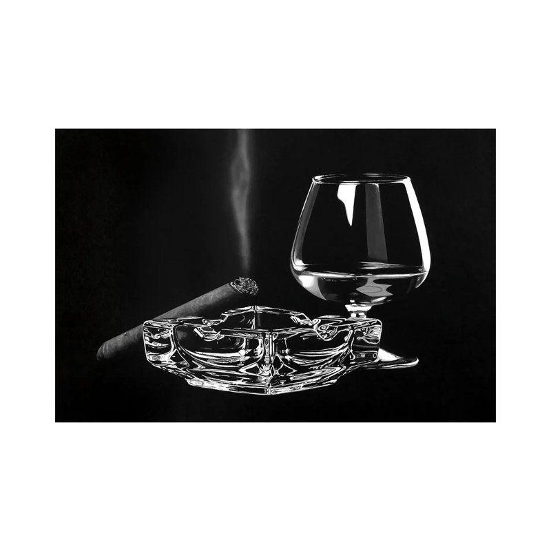 After Hours BW by J.Bello Studio - Wrapped Canvas Print, 20.32 cm H x 30.48 cm W