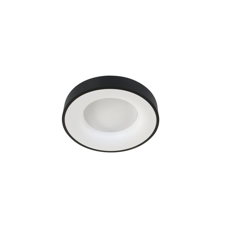 Aukievah LED Flush Mount, Black