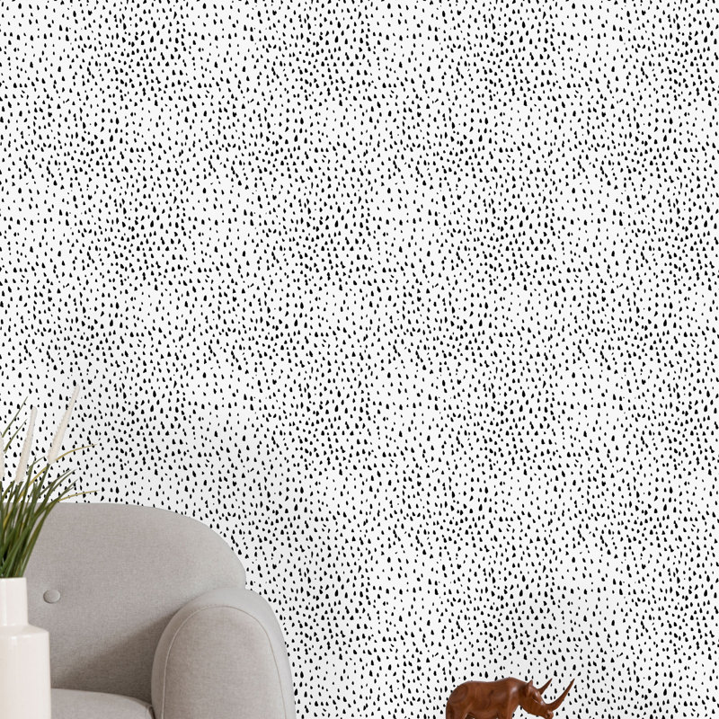 Rouleau de papier peint adhésif Aqsaa, L 16,67 po x l 25 po