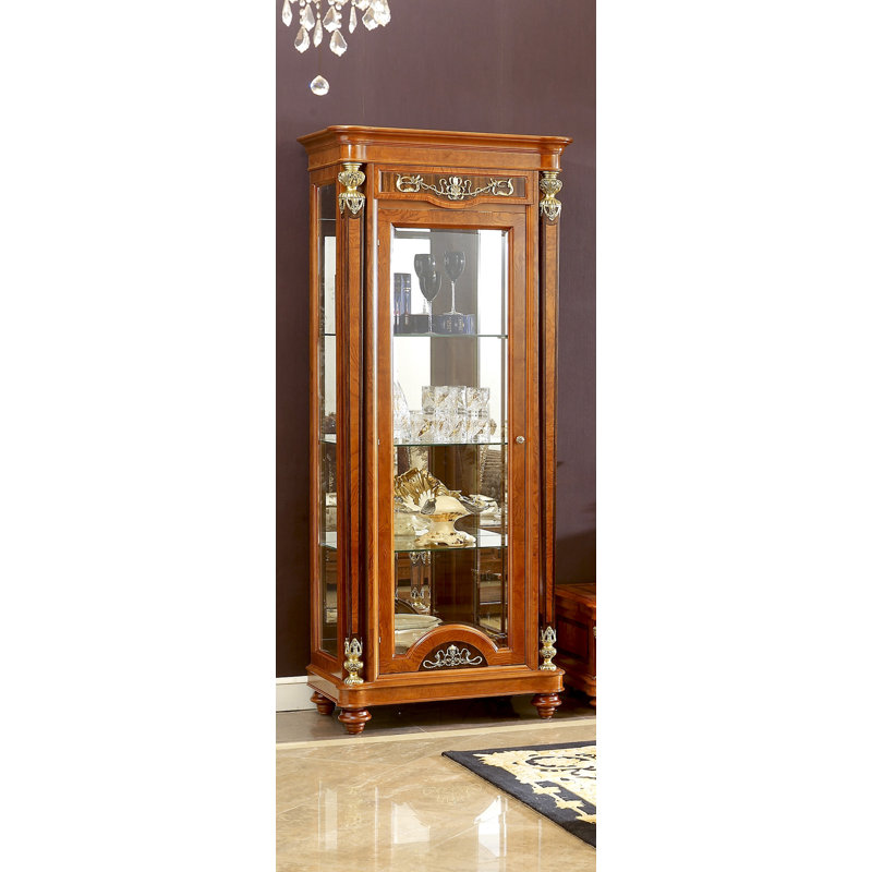 Leonor Lighted China Cabinet
