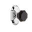 Cottage Plate with Waldorf Black Door Knob-1467709411