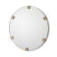 Nippon Flat Metal Beveled Wall Mirror-60780663