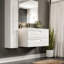 Meuble-lavabo simple 39 po avec dessus Alberthe