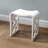 Freestanding Shower Seat Solid Surface Shower Stool
