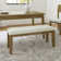 Banc rembourré 44,5 po Beasley 