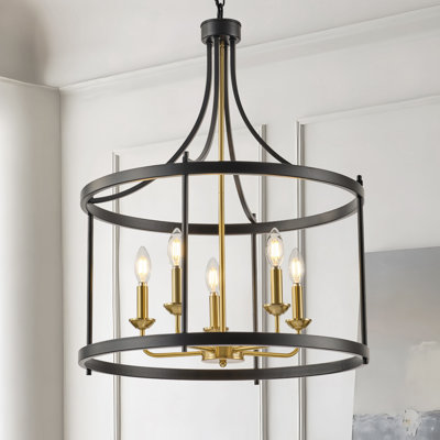 Lustre rond moderne 5 lumières Ensembles