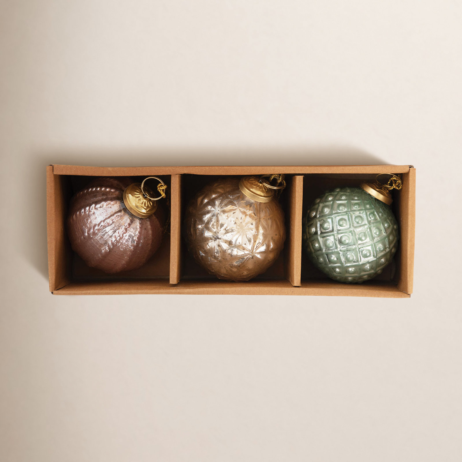 The Holiday Aisle® 3" Porcelain Bauble