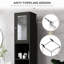 Armoire de rangement haute avec miroir Kleankin-966111017
