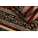 Tapis en laine rouge fisher Cirro