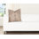 Oreiller décoratif en argile 100% coton Magnolia Home Fashions Nomad
